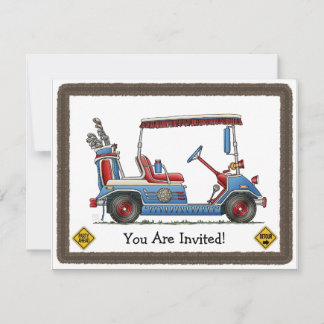 Cute Golf Cart Kaart