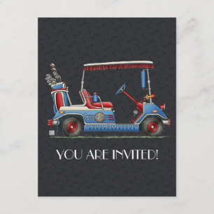 Cute Golf Cart Kaart