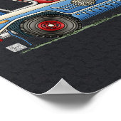 Cute Golf Cart Poster (Hoek)