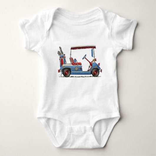 Cute Golf Cart Romper (Voorkant)