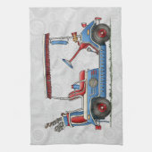 Cute Golf Cart Theedoek (Verticaal)