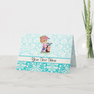 Cute Golf; DamasPatroon Kaart