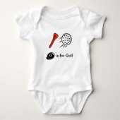 Cute Golf Kinder T Shirt (Voorkant)