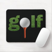 Cute Golf Sports Design Muismat (Met muis)