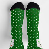 Cute Golf Yellow Labrador Retriever Dog Sokken (Top)