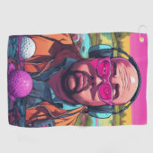 Cute Golfhanddoek (Horizontaal)