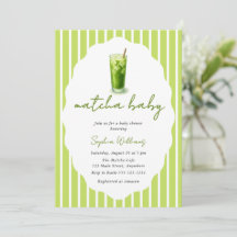 Cute Golvende Matcha Baby Groene Moderne Baby Show