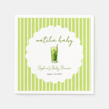 Cute Golvende Matcha Baby Groene Moderne Baby Show