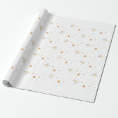 Cute Good Vibes-cadeaupapier Cadeaupapier (Uitgerold)