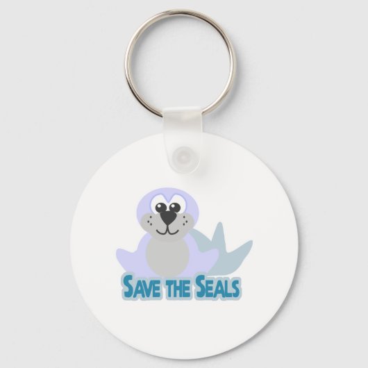 Cute Goofkins bewaart de zegels Sleutelhanger (Voorkant)