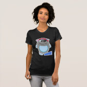 Cute Goofkins hippo pirate T-shirt (Voorkant volledig)