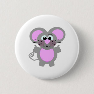 Cute Goofkins-muis Ronde Button 5,7 Cm
