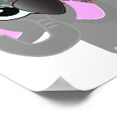 Cute Goofkins-olifantenpirate Poster (Hoek)