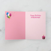 Cute Goose, 50 jaar en woedende dag Kaart (Binnen)