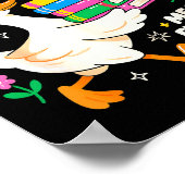 Cute Goose Inclusion Everyone Belongs Teacher Gift Poster (Hoek)
