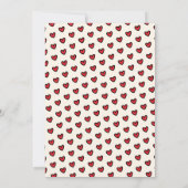 Cute Goose Kids Classroom Valentines Day Notitiekaartje (Achterkant)