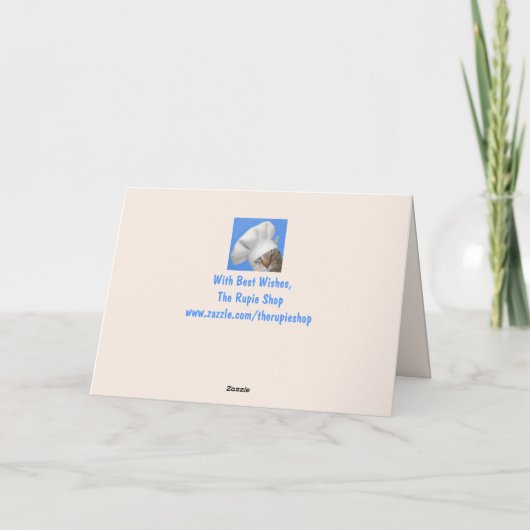 Cute Goose Moederdag Kaart (Achterkant)