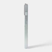 Cute Goose With Glasses Reading Books Illustration iPhone 15 Case (Linkerkant)