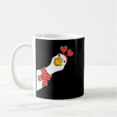 Cute Goose Xoxo Be Mine Happy Valentine's Day Wome Koffiemok (Links)
