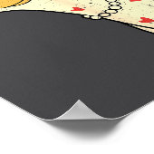 Cute Goose Xoxo Be Mine Happy Valentine's Day Wome Poster (Hoek)