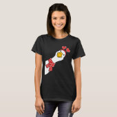 Cute Goose Xoxo Be Mine Happy Valentine's Day Wome T-shirt (Voorkant volledig)