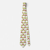 Cute gooseberry trio zingende cartoon stropdas (Voorkant)