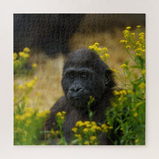 Cute Gorilla Baby Legpuzzel (Verticaal)