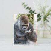 CUTE GORILLA BRIEFKAART (Staand voorkant)