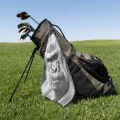 CUTE GORILLA GOLFHANDDOEK (Groen)