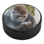 CUTE GORILLA HOCKEY PUCK (3/4)