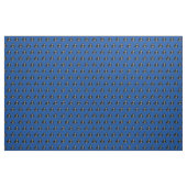 Cute Gorilla Kind Baby Nursery Blue Ape Stof (Yard (91,4 cm))