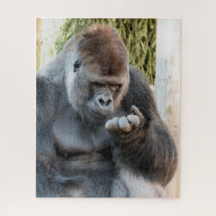 CUTE GORILLA LEGPUZZEL