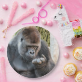 CUTE GORILLA PAPIEREN BORDJE (Feest)