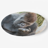 CUTE GORILLA PAPIEREN BORDJE (Gekanteld)