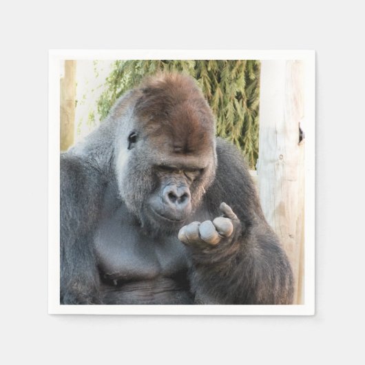 CUTE GORILLA SERVET (Voorkant)