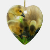Cute Gosling Keramisch Ornament (Rechts)