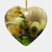Cute Gosling Keramisch Ornament (Voorkant)