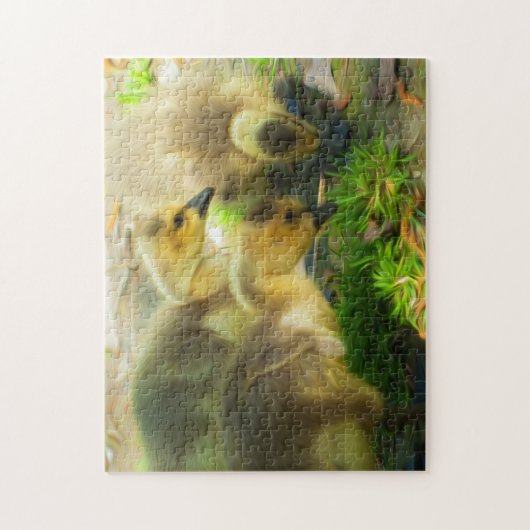 Cute Gosling Legpuzzel (Verticaal)