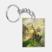 Cute Gosling Sleutelhanger (Voorkant Links)