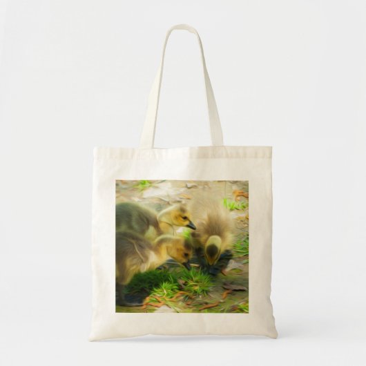Cute Gosling Tote Bag (Voorkant)