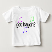 Cute got Haydn Baby T-shirt (Voorkant)