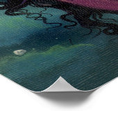 Cute Gothic Big-Eye Fairy Art Poster (Hoek)