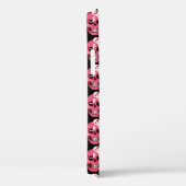 Cute Gothic Funny Pink Skull Patroon Case-Mate iPhone Case (Achterkant / Rechts)