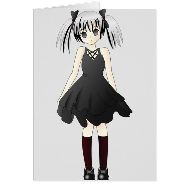 Cute Gothic Girl (Voorkant)