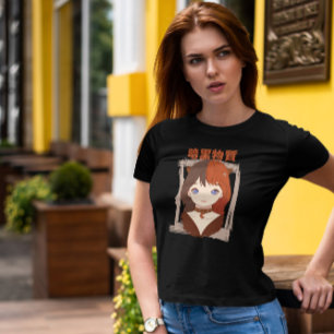 Cute Gothic Girl Anime T-shirt