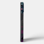 Cute Gothic Girl Paarse Black Fantasy Art Case-Mate iPhone Case (Achterkant / Rechts)