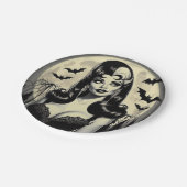 Cute Gothic Girl Papieren Bordje (Gekanteld)