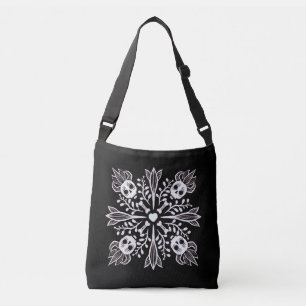 Cute gothic kawaii grappige schedel Harajuku Crossbody Tas