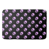 Cute Gothic Roze Skulls Badmat (Voorkant)