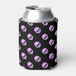 Cute Gothic Roze Skulls Blikjeskoeler